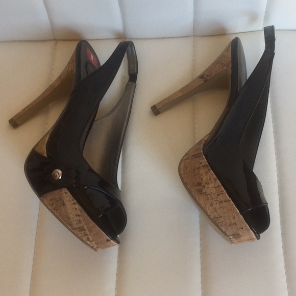 NWB G By Guess Cabelle2 8 Black Shoes Heels - Picture 4 of 15